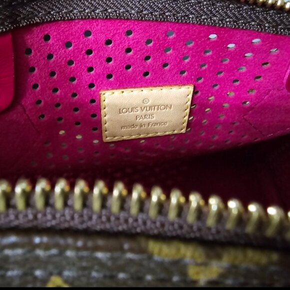 PRISTINE RARE Authentic Limited Edition Louis Vuitton Perforated Speedy 30 - Picture 16 of 16